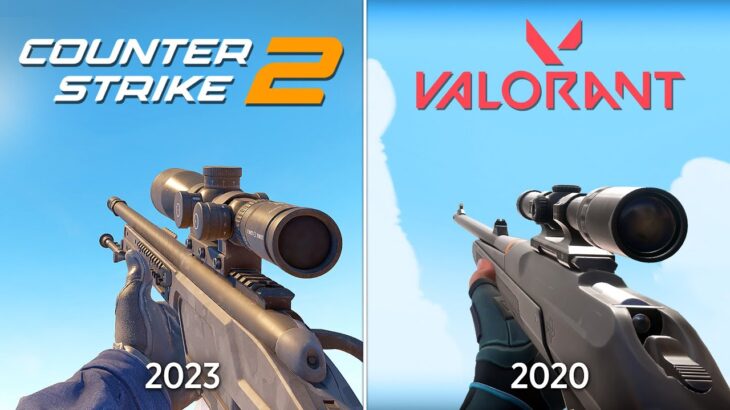 CS 2 vs Valorant – Physics and Details Comparison