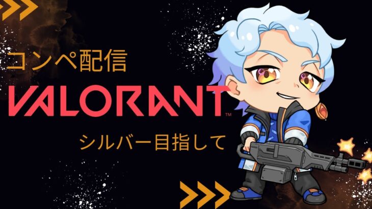 【valorant/ヴァロラント】ブロ３の挑戦【Vtuber】