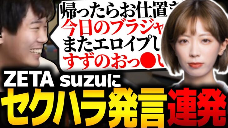 【VALORANT】suzuにセクハラ発言を連発するmittiii【ZETA suzu】【mittiii/みっちー切り抜き】