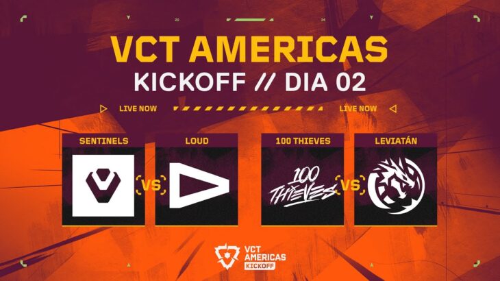 VCT Americas Kickoff – Fase de Grupos (Dia 2)