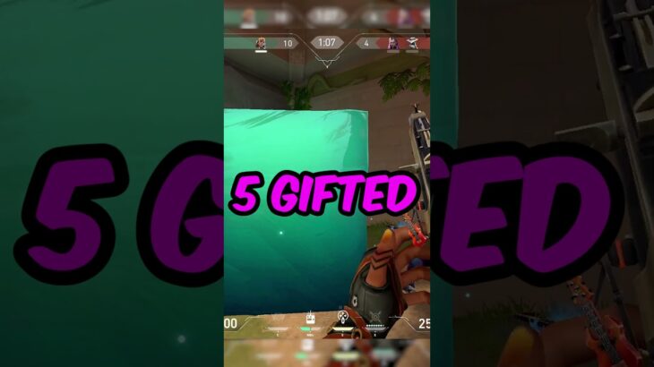 Easiest 5 Gifted | #shorts #gaming #valorant