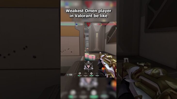 Weakest Omen player in Valorant be like #valorant