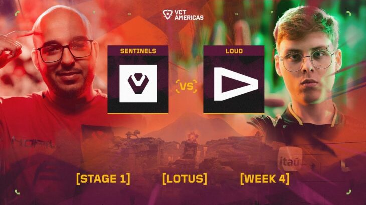 Sentinels vs LOUD – VCT Americas Stage 1 – W4D1 – Map 1