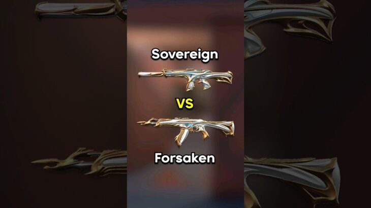 Sovereign VS Forsaken in VALORANT 🤔