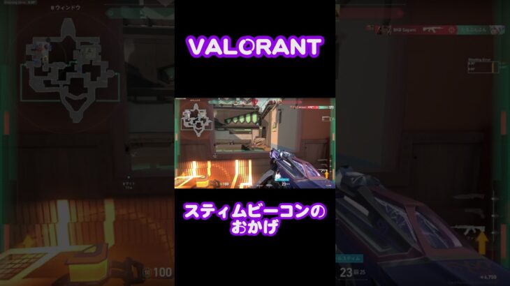 スティムビーコン！！#shorts #valorant