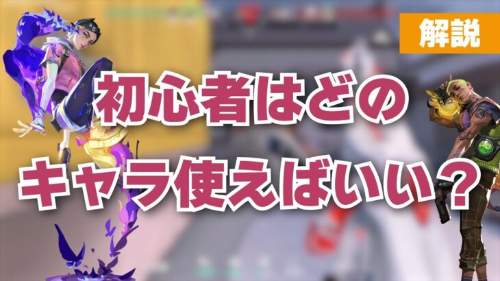 【VALORANT解説】初心者におすすめのキャラピック