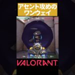 【VALORANT】アセントでよく使われる最強ワンウェイスモーク【オーメン】 #valorant#ヴァロラント