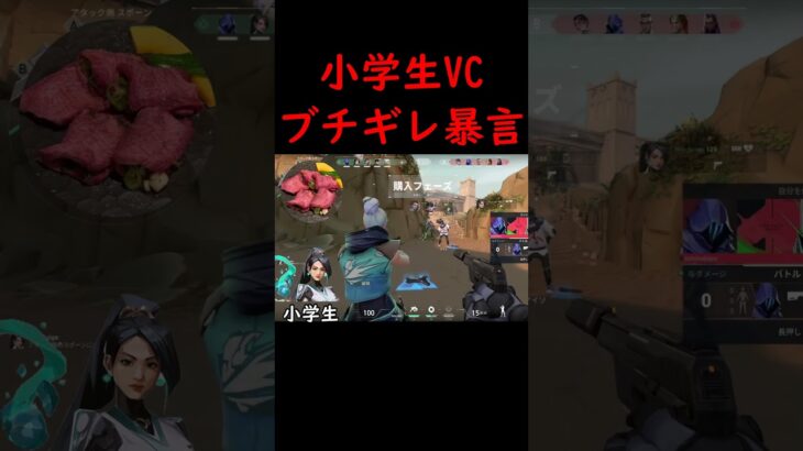 VCで喧嘩する小学生 #valorant #ヴァロラント #ps5