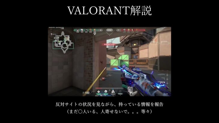 【VALORANT】【解説】ラーク時に考えていること #valorant #shorts