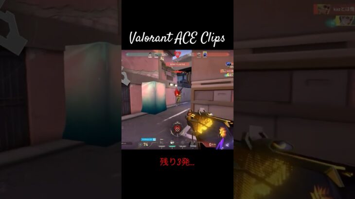 激アツカバーと断末魔ACE #valorant #valorantclips #valorantgaming #ヴァロラント #ace