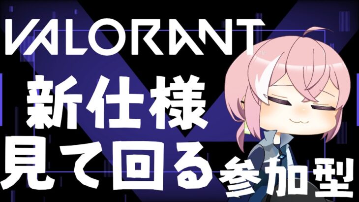 【VALORANT】 新しいアーマーが出たみたいですよね…？ 【参加型配信】