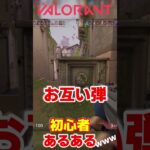 ヴァロラントの初心者あるあるwww【VALORANT】#shorts