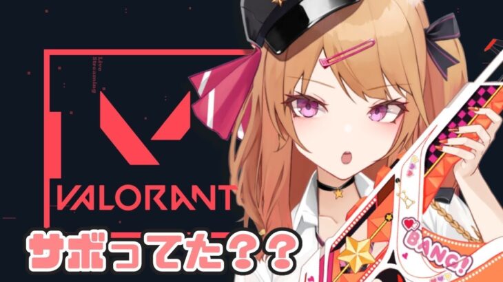 【 #valorant  】いや…まさか新キャラ来てさぼってるとかはなくてね！✨【#新人Vtuber】