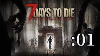 【7 Days to Die】ゾンビだらけの世界で7日間生き残れるか：01
