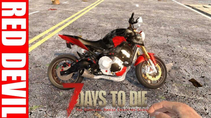 【7 days to die】「レッドデビル完成！！！！！！」 リハビリ7デイズ！ #061 #7dtd