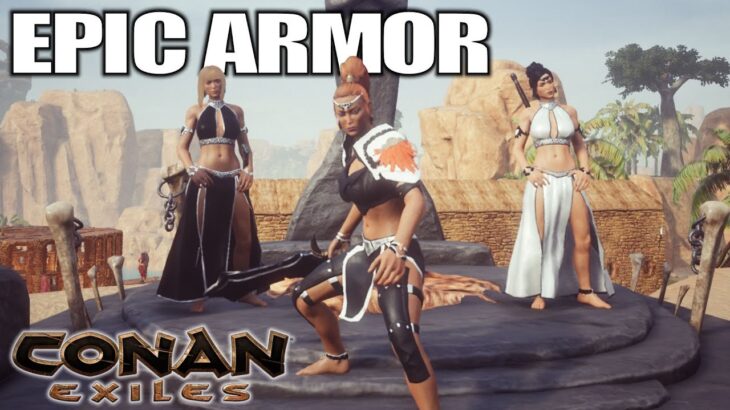 Dressed to Kill in EPIC ARMOR! | Conan Exiles Age of Sorcery Gameplay | Part 11