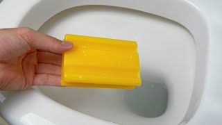 今天才知道，在馬桶里放一個香皂，半年不刷也不髒不臭，太實用了，快回家試試吧  ， Life Hacks in the toilet put one soap