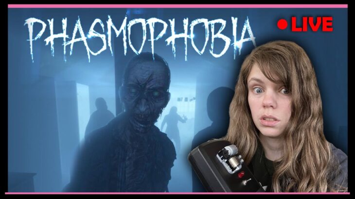 🔴 Real Ghost Hunters Play Virtual Ghost Hunting – Phasmophobia Part 1