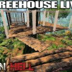 Living in a Treehouse in The Building Update | Green Hell Building Update Gameplay