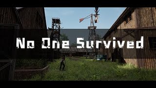 【No One Survived】新作サバイバルゲームをやってみます【あくまで個人戦】