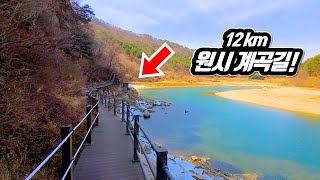 🚌 60년만에 발견된 원시 계곡!  동네 주민들도 몰랐던 숨은 비경 트레킹 코스 | 📸 대중교통 여행 | Korea’s primitive valley trekking course
