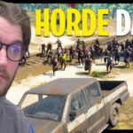 The FIRST HORDE DAY – Will Our Base Survive?! (No One Survived Gameplay EP4)