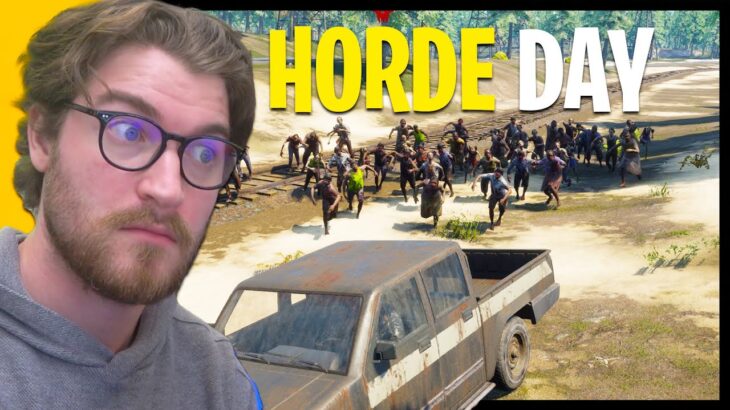The FIRST HORDE DAY – Will Our Base Survive?! (No One Survived Gameplay EP4)