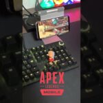 【APEXモバイル】世界最速でマウスとキーボードでプレイしてみたらチート級に最強だったwww　#shorts