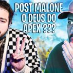 APEX REACT | O POST MALONE joga Apex MELHOR que 90% dos JOGADORES do game!