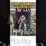 【APEX】TSMバナーが映えるスキンランキング【APEX LEGENDS】【スキン解説】【apex スキン】【apex バナー】#shorts