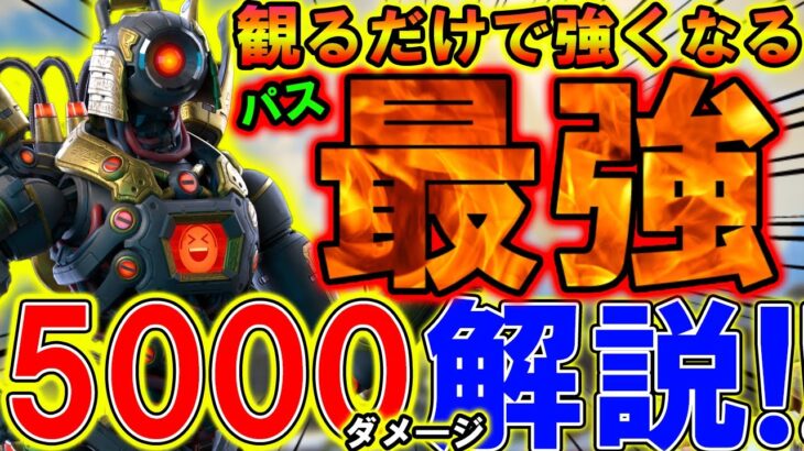 【Apexモバイル】観るだけで最強になる！パスファインダーの上手い使い方解説！5000DMG【APEXMOBILE】【エーペックスレジェンズ】【まがれつ】