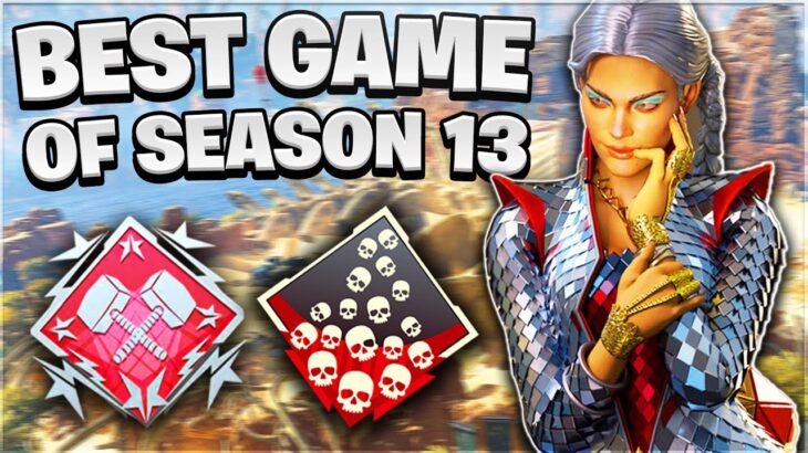 MY BEST GAME OF SEASON 13 | 21 Kills 5,000 Damage | Apex Legends Season 13