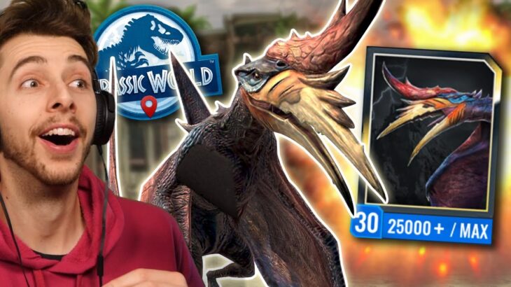 NEW APEX PTERANOKYRIE MAXED!!! – Jurassic World Alive