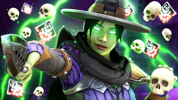 SOLO Wraith Movement Witch 21 KILLS 5K Damage Apex Legends Gameplay