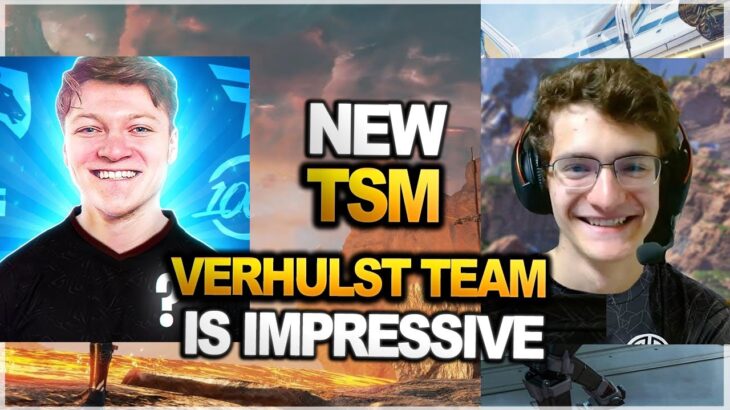 TSM NEW TEAM !! verhulst igl of this team ( apex legends )