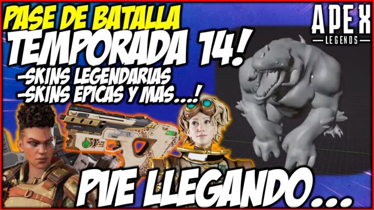 Temporada 14: ¡Pase de batalla y modo Pve filtrados! Apex Legends