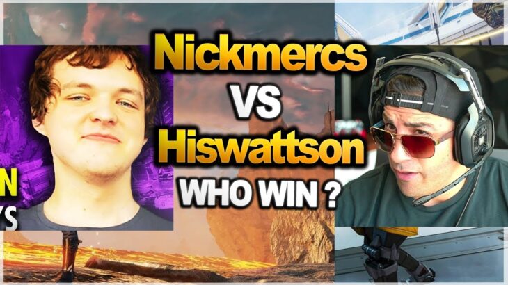Nickmercs’s team vs Hiswattson’s team in ranked  !! WHO WIN ?? ( apex legends )