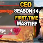 TSM Imperialhal tries to use mastiff for the first time in apex legends season 14!!