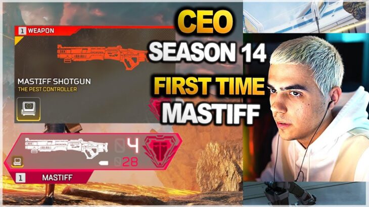TSM Imperialhal tries to use mastiff for the first time in apex legends season 14!!