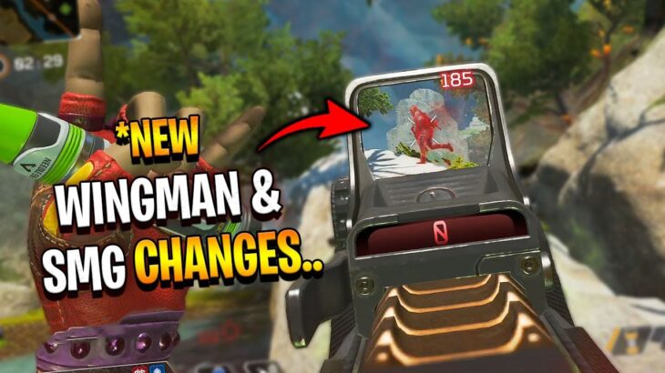 the *NEW changes coming to the Wingman and SMGs.. (Laser Attachment) – Apex Legends