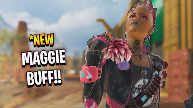 this BUFF to Mad Maggie changes everything.. – Apex Legends