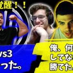 一人で3人を抑え込むジョーダンに驚愕するハル【Apex】【日本語字幕】