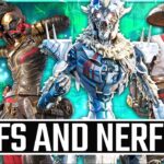 Apex Legends New Buffs and Nerfs Replace Old Legends