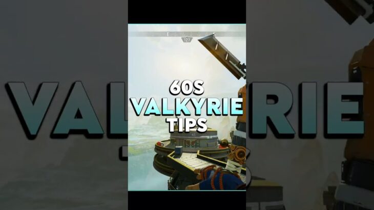 Apex Legends VALKYRIE TIPS AND TRICKS In 60 Seconds! #shorts