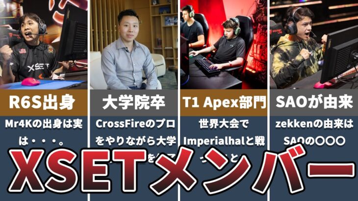 【ゆっくり解説】Cryo率いるXSETメンバーの経歴を解説！Apex・CS:GO・CrossFireのプロが集まったNAトップチーム。【VALORANT】