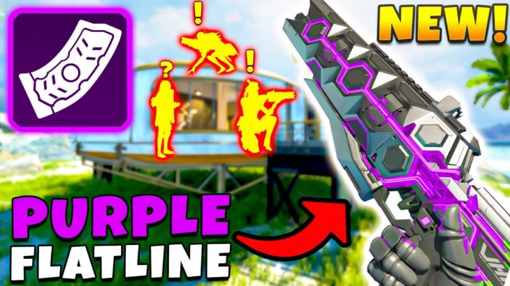 *NEW* Purple Attachments on the FLATLINE are OP! – Top Apex Plays, Funny & Epic Moments #1045
