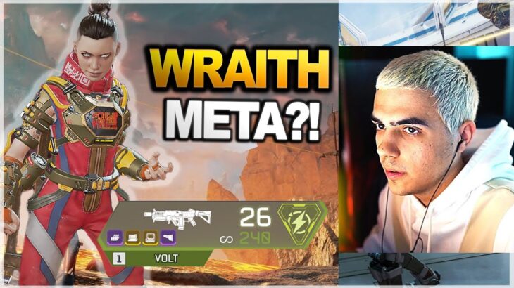 TSM ImperialHal tries using the WRAITH & VOLT in ranked ( apex legends )
