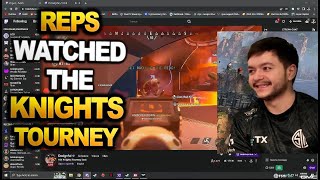 TSM Reps watched and reacted to Knights tournament ( apex legends )