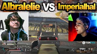 TSM Imperialhal team vs Albralelie  team in Hyperluxe Tournament!! STREAMERS GAME ( apex legends )