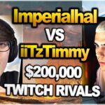 TSM Imperialhal team vs iiTzTimmy team in $200,000 TWITCH RIVALS.. ACEU WIPED HAL